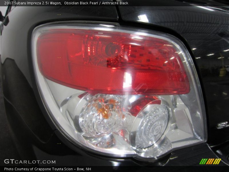 Obsidian Black Pearl / Anthracite Black 2007 Subaru Impreza 2.5i Wagon