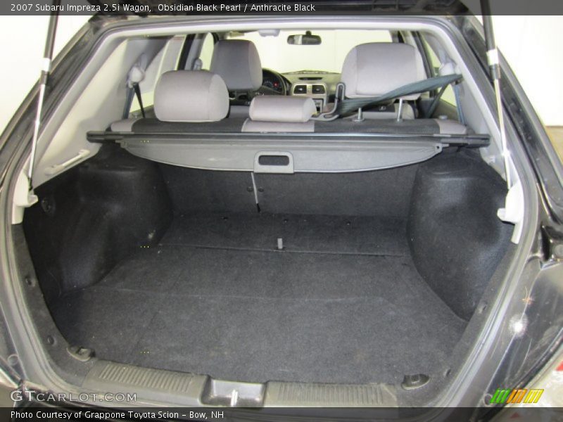Obsidian Black Pearl / Anthracite Black 2007 Subaru Impreza 2.5i Wagon