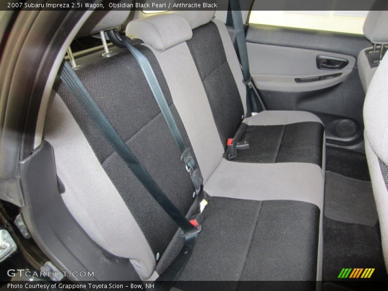 Obsidian Black Pearl / Anthracite Black 2007 Subaru Impreza 2.5i Wagon