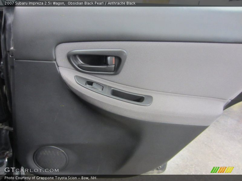 Obsidian Black Pearl / Anthracite Black 2007 Subaru Impreza 2.5i Wagon