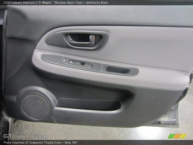 Obsidian Black Pearl / Anthracite Black 2007 Subaru Impreza 2.5i Wagon