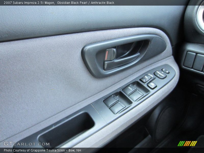 Obsidian Black Pearl / Anthracite Black 2007 Subaru Impreza 2.5i Wagon