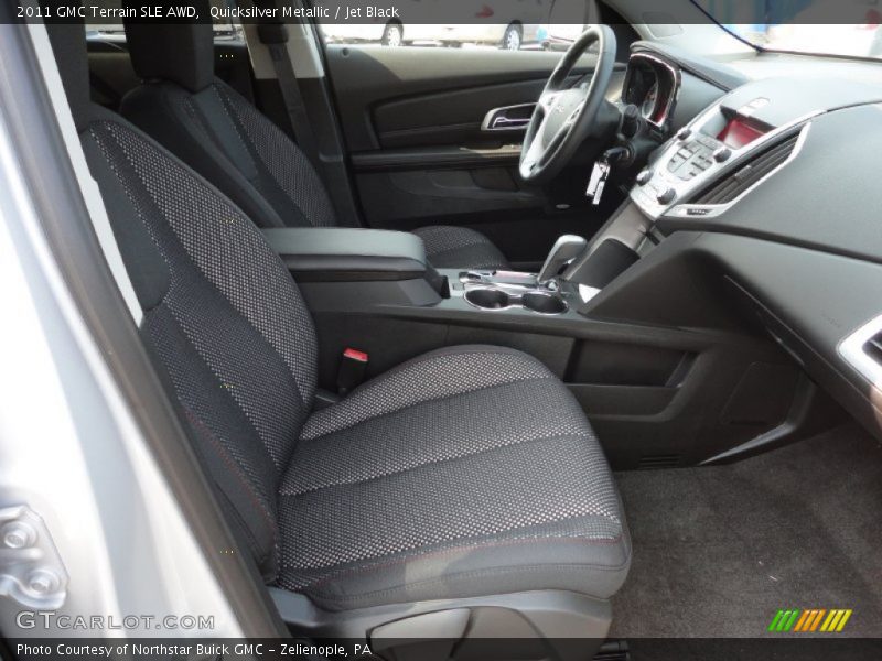 Quicksilver Metallic / Jet Black 2011 GMC Terrain SLE AWD