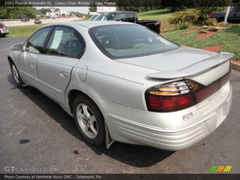 Galaxy Silver Metallic / Dark Pewter 2001 Pontiac Bonneville SE
