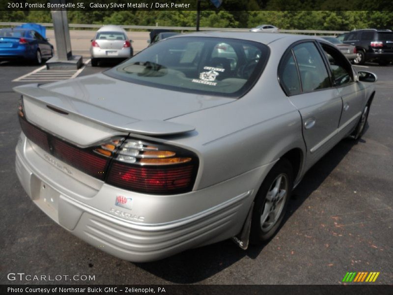 Galaxy Silver Metallic / Dark Pewter 2001 Pontiac Bonneville SE