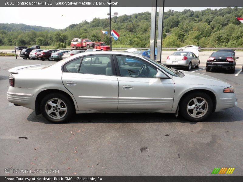 Galaxy Silver Metallic / Dark Pewter 2001 Pontiac Bonneville SE