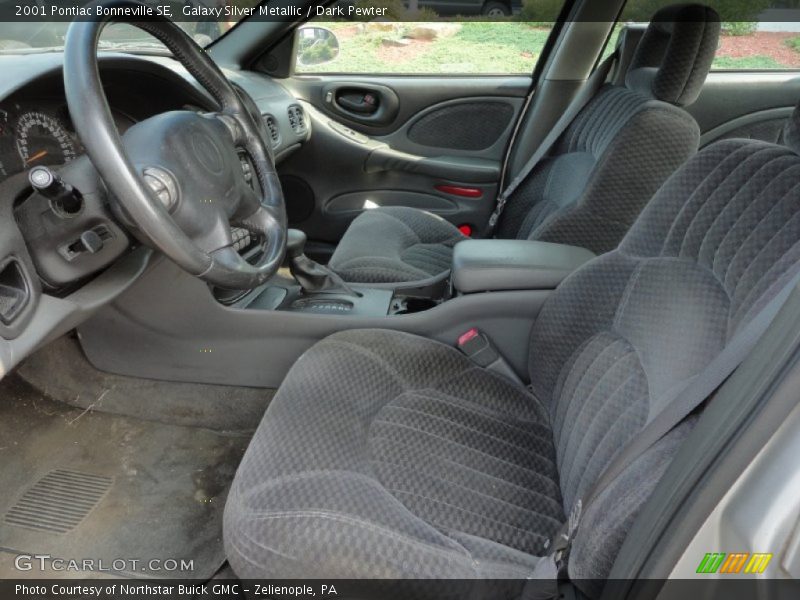 Galaxy Silver Metallic / Dark Pewter 2001 Pontiac Bonneville SE