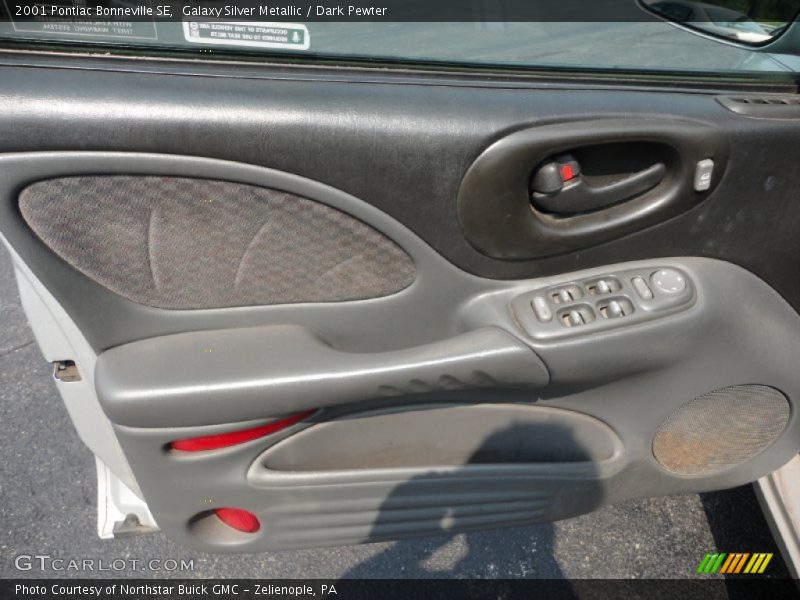 Galaxy Silver Metallic / Dark Pewter 2001 Pontiac Bonneville SE