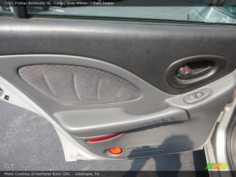 Galaxy Silver Metallic / Dark Pewter 2001 Pontiac Bonneville SE