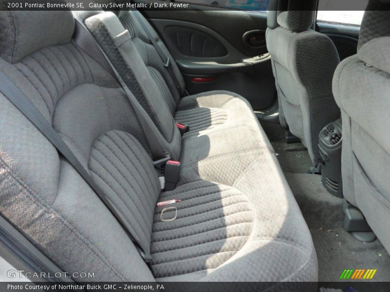 Galaxy Silver Metallic / Dark Pewter 2001 Pontiac Bonneville SE