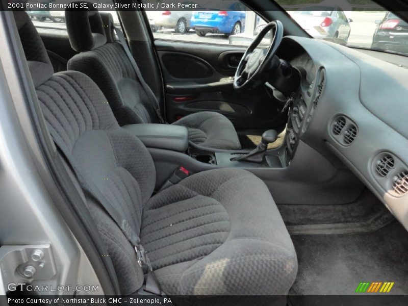 Galaxy Silver Metallic / Dark Pewter 2001 Pontiac Bonneville SE