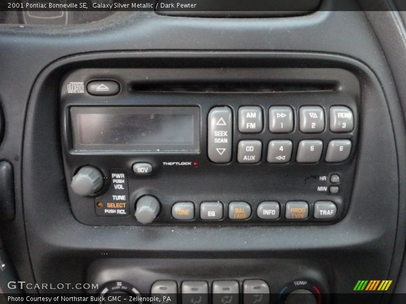 Galaxy Silver Metallic / Dark Pewter 2001 Pontiac Bonneville SE