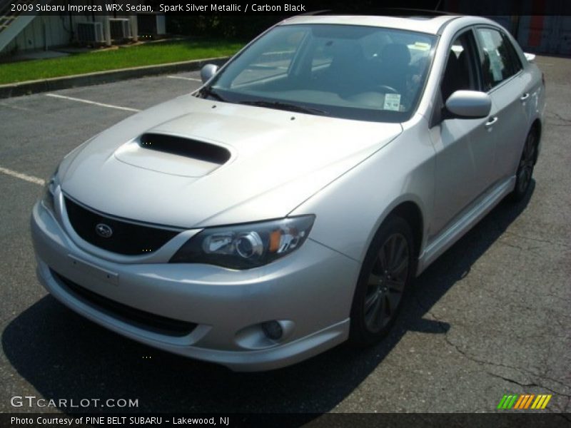 Spark Silver Metallic / Carbon Black 2009 Subaru Impreza WRX Sedan