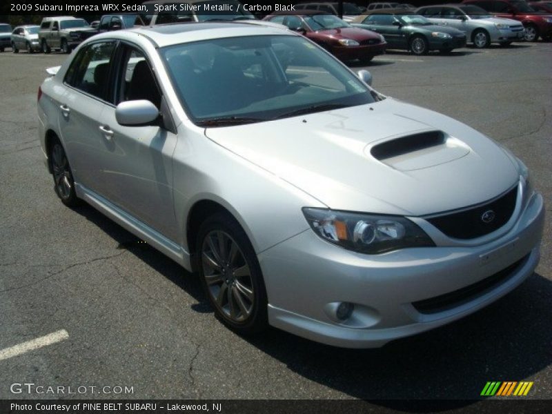 Spark Silver Metallic / Carbon Black 2009 Subaru Impreza WRX Sedan