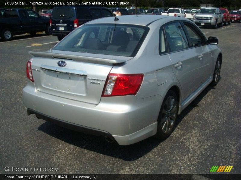 Spark Silver Metallic / Carbon Black 2009 Subaru Impreza WRX Sedan