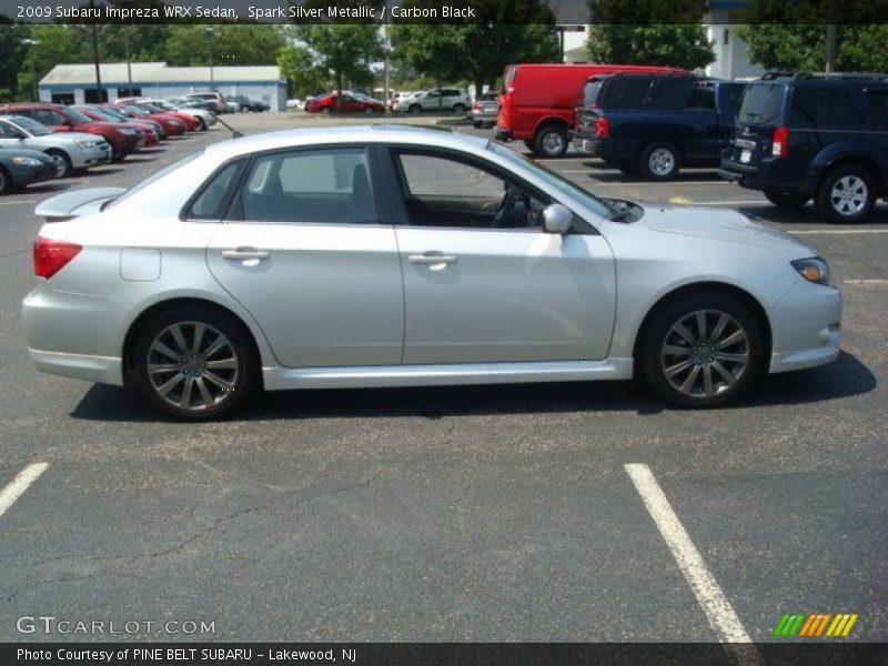 Spark Silver Metallic / Carbon Black 2009 Subaru Impreza WRX Sedan