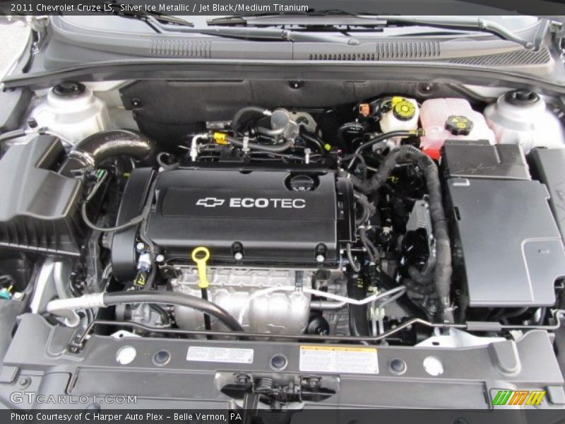 Silver Ice Metallic / Jet Black/Medium Titanium 2011 Chevrolet Cruze LS