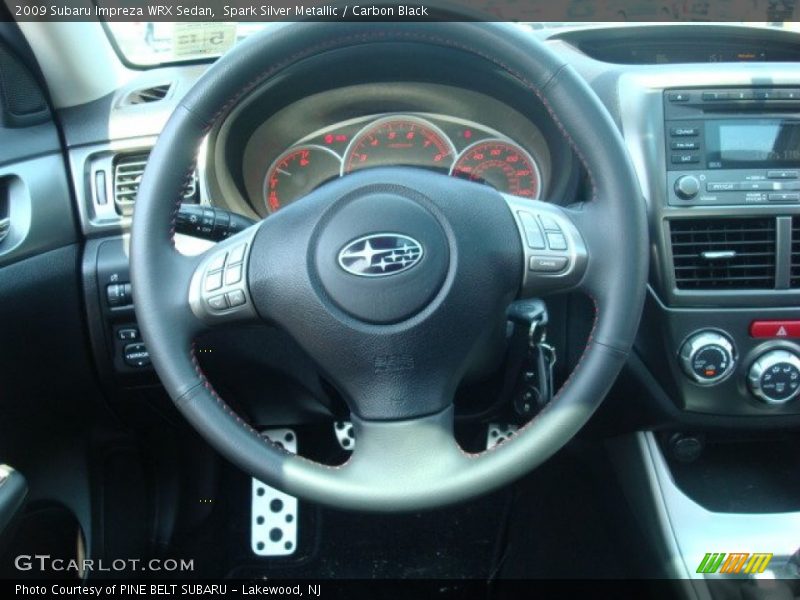 Spark Silver Metallic / Carbon Black 2009 Subaru Impreza WRX Sedan