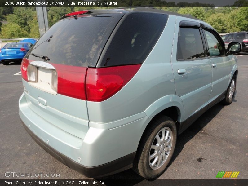 Blue Frost Metallic / Neutral 2006 Buick Rendezvous CX AWD