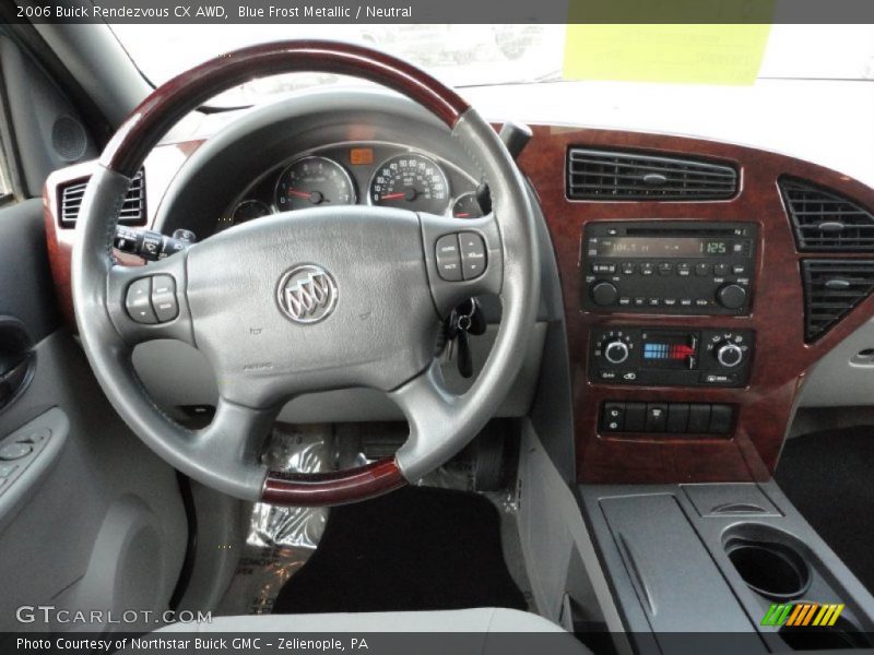 Blue Frost Metallic / Neutral 2006 Buick Rendezvous CX AWD