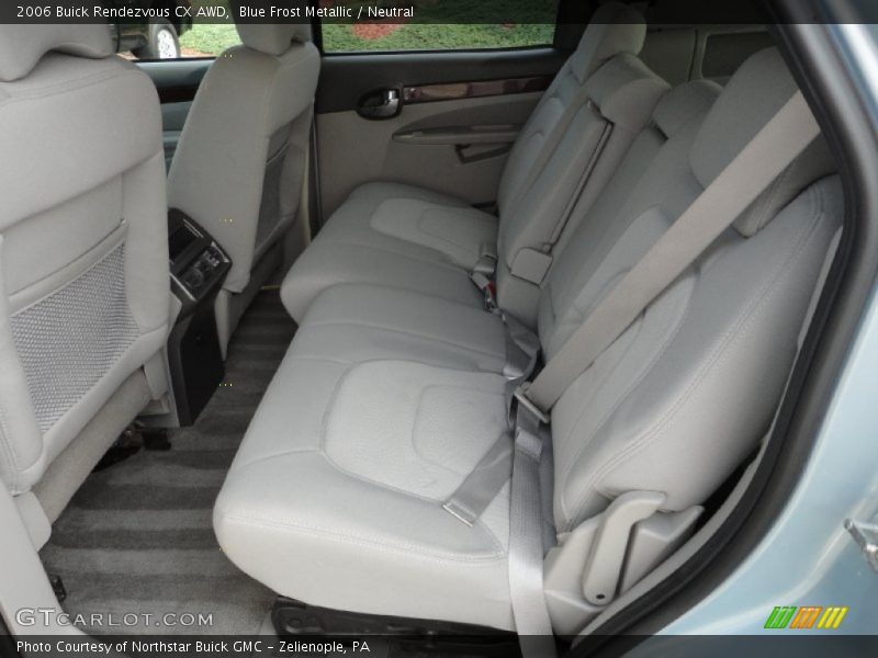 Blue Frost Metallic / Neutral 2006 Buick Rendezvous CX AWD