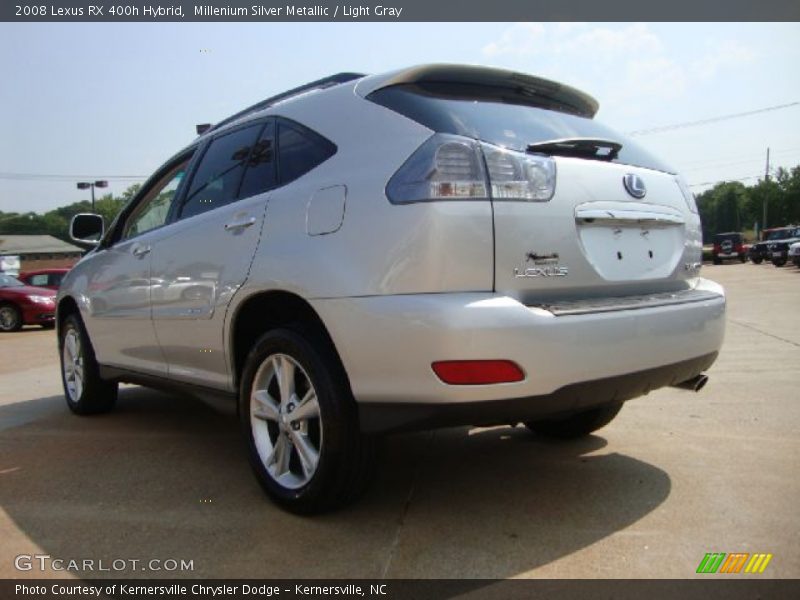 Millenium Silver Metallic / Light Gray 2008 Lexus RX 400h Hybrid
