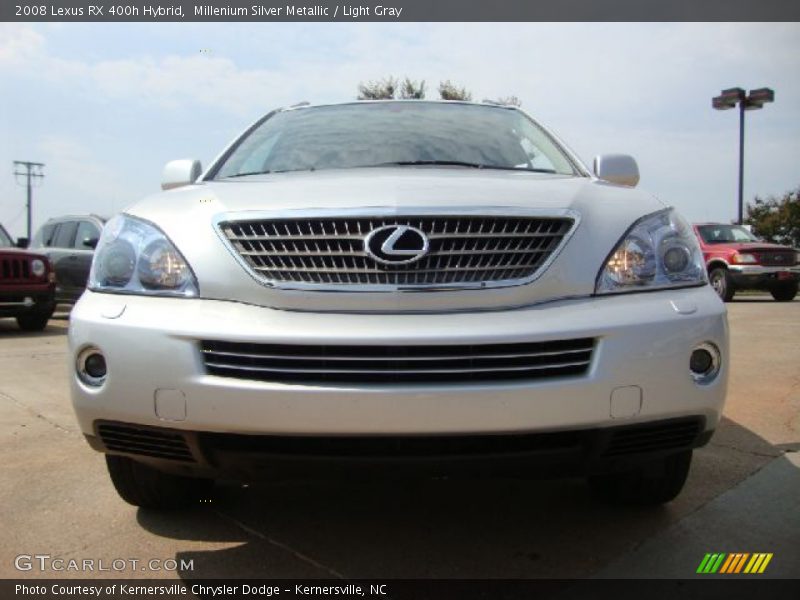 Millenium Silver Metallic / Light Gray 2008 Lexus RX 400h Hybrid