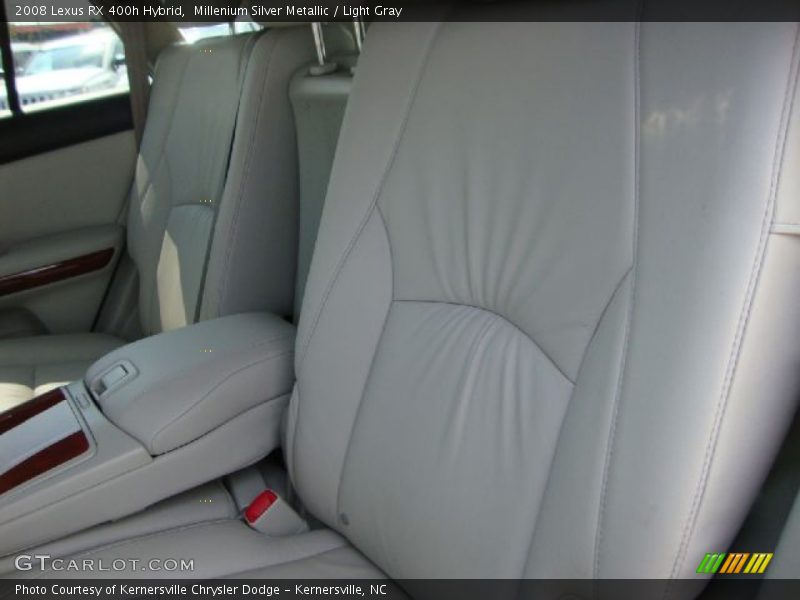 Millenium Silver Metallic / Light Gray 2008 Lexus RX 400h Hybrid
