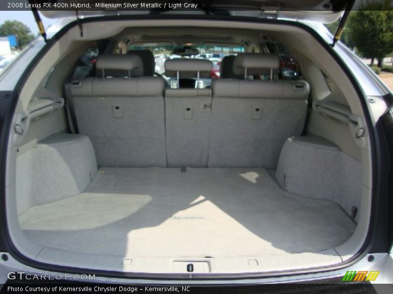 Millenium Silver Metallic / Light Gray 2008 Lexus RX 400h Hybrid