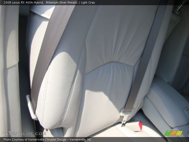 Millenium Silver Metallic / Light Gray 2008 Lexus RX 400h Hybrid
