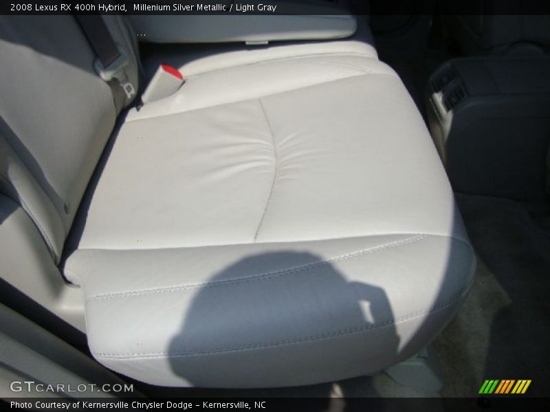 Millenium Silver Metallic / Light Gray 2008 Lexus RX 400h Hybrid