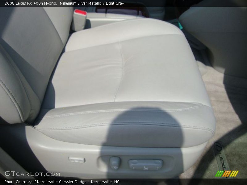 Millenium Silver Metallic / Light Gray 2008 Lexus RX 400h Hybrid