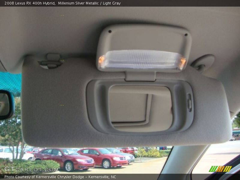 Millenium Silver Metallic / Light Gray 2008 Lexus RX 400h Hybrid