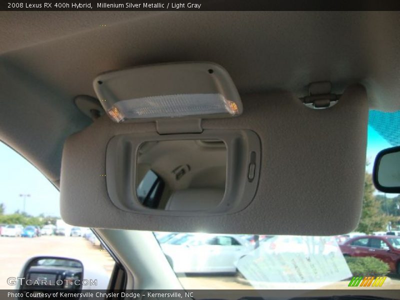 Millenium Silver Metallic / Light Gray 2008 Lexus RX 400h Hybrid