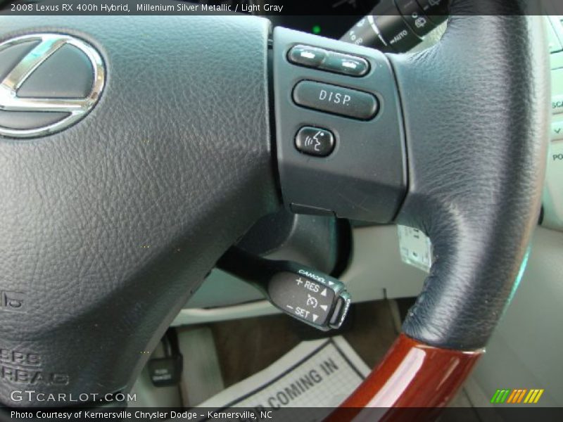 Millenium Silver Metallic / Light Gray 2008 Lexus RX 400h Hybrid