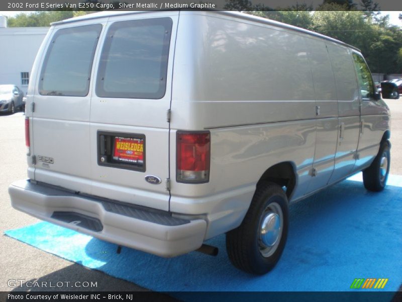 Silver Metallic / Medium Graphite 2002 Ford E Series Van E250 Cargo