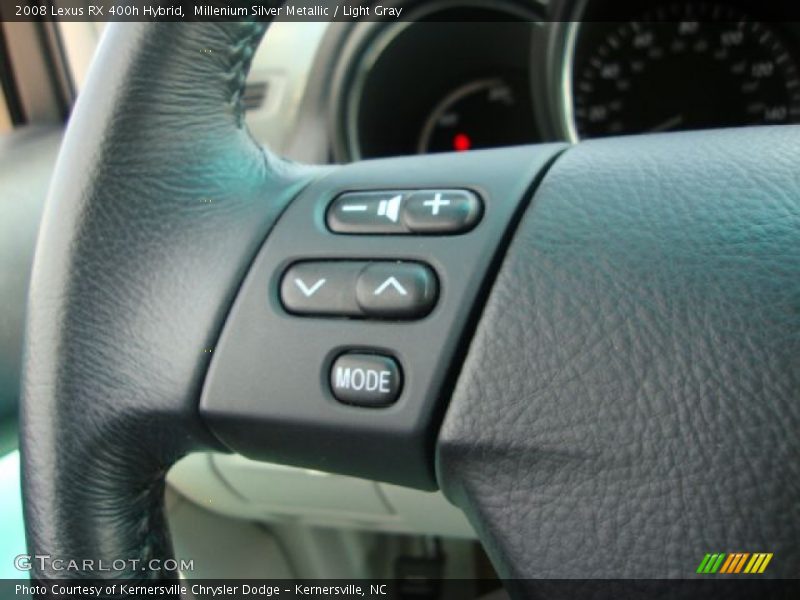 Millenium Silver Metallic / Light Gray 2008 Lexus RX 400h Hybrid