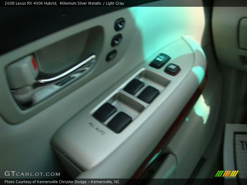 Millenium Silver Metallic / Light Gray 2008 Lexus RX 400h Hybrid
