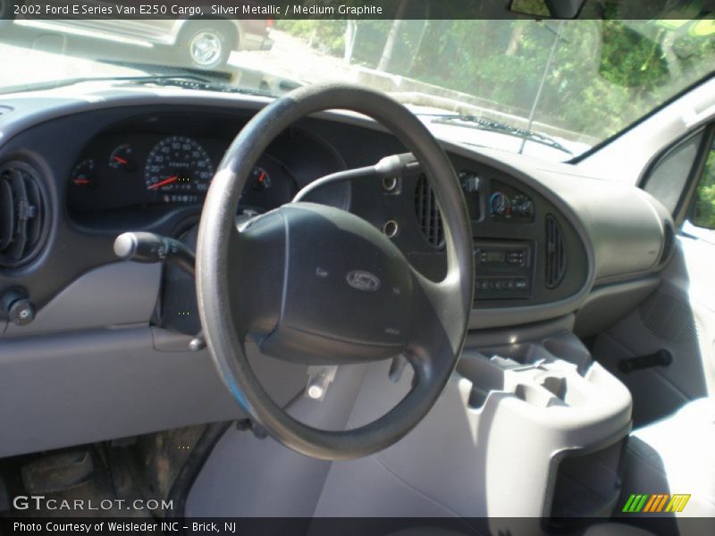 Silver Metallic / Medium Graphite 2002 Ford E Series Van E250 Cargo
