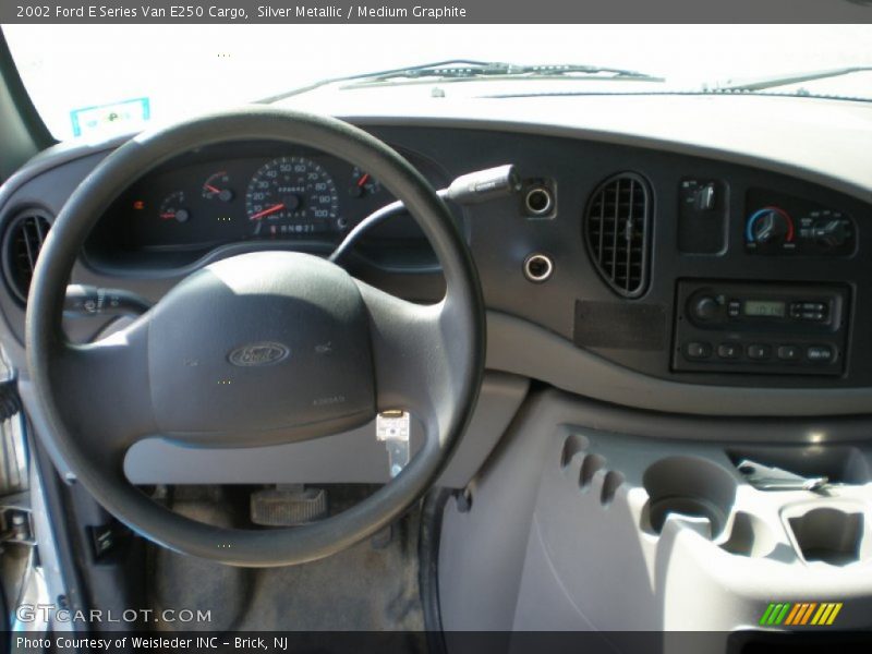 Silver Metallic / Medium Graphite 2002 Ford E Series Van E250 Cargo