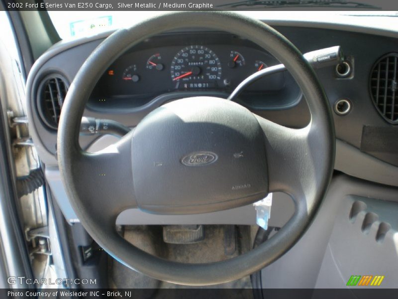 Silver Metallic / Medium Graphite 2002 Ford E Series Van E250 Cargo