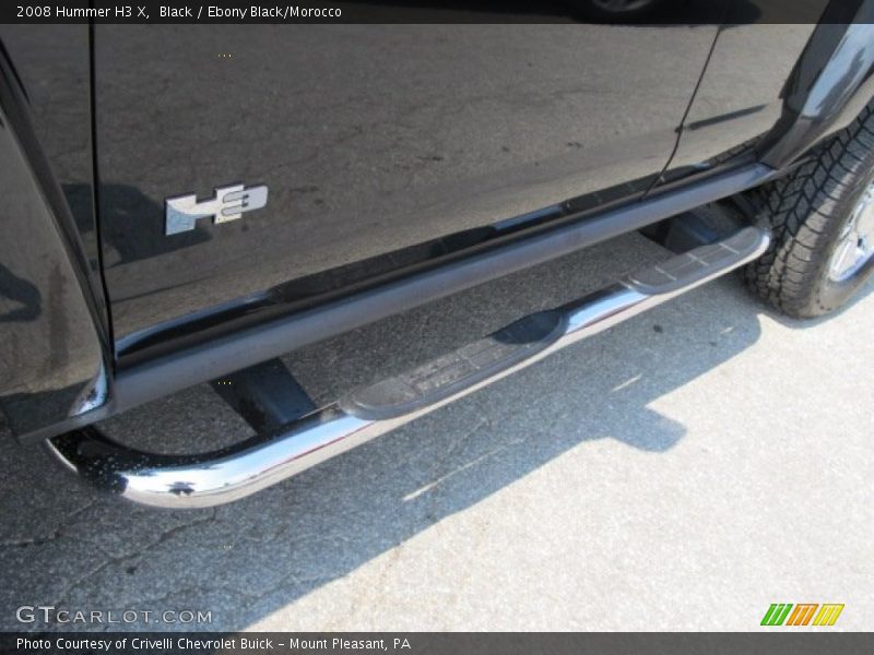 Black / Ebony Black/Morocco 2008 Hummer H3 X