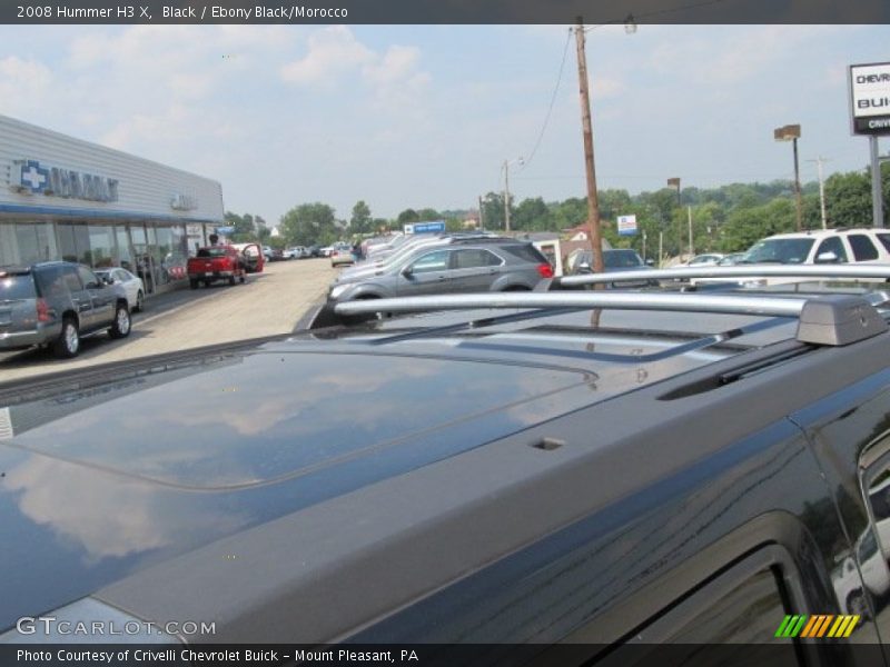 Black / Ebony Black/Morocco 2008 Hummer H3 X