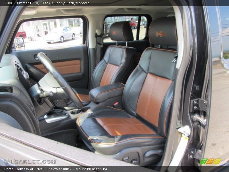 Black / Ebony Black/Morocco 2008 Hummer H3 X