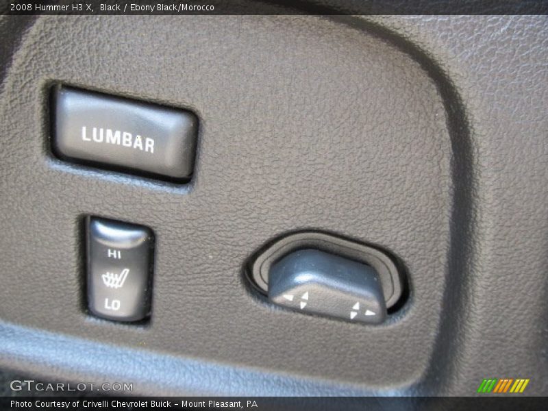 Black / Ebony Black/Morocco 2008 Hummer H3 X