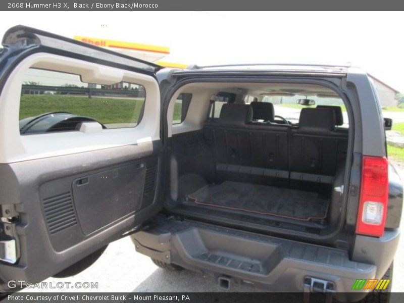 Black / Ebony Black/Morocco 2008 Hummer H3 X