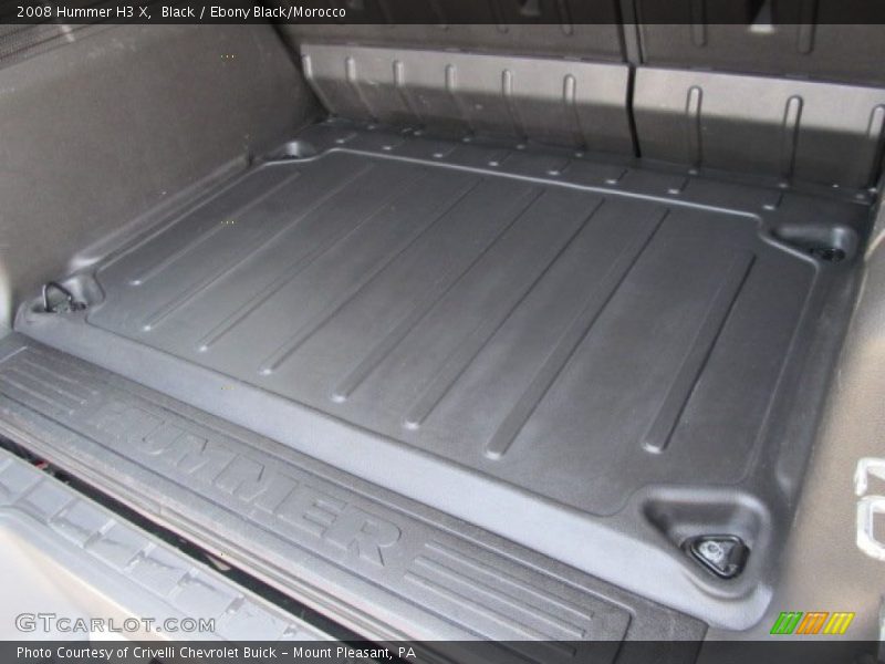 Black / Ebony Black/Morocco 2008 Hummer H3 X