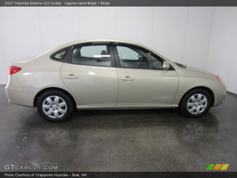 Laguna Sand Beige / Beige 2007 Hyundai Elantra GLS Sedan