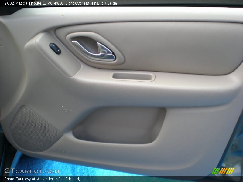 Light Cypress Metallic / Beige 2002 Mazda Tribute ES V6 4WD