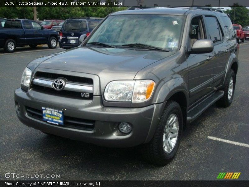 Phantom Gray Pearl / Taupe 2006 Toyota Sequoia Limited 4WD
